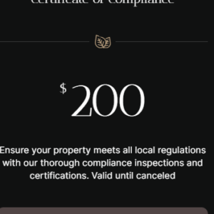 Certificate of Compliance