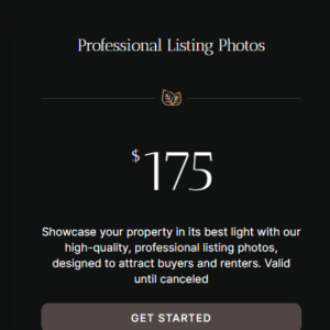 Professional Listing Photos