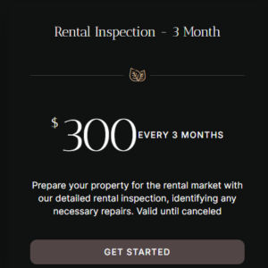 Rental Inspection - 3 Month